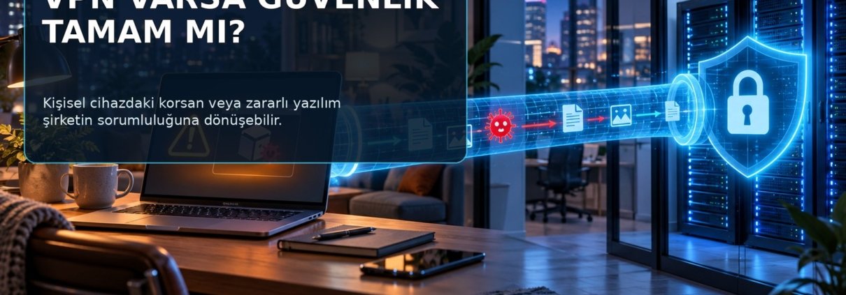 Uzaktan Çalışma Hataları #08 – Çalışanın Kişisel Bilgisayarı Şirketin Riski mi? – kapak görseli